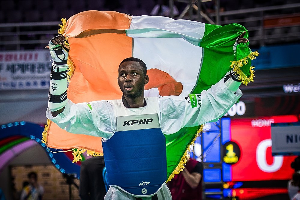 Niger’s Abdoul Issoufou came away with the men's over 87kg title ©World Taekwondo