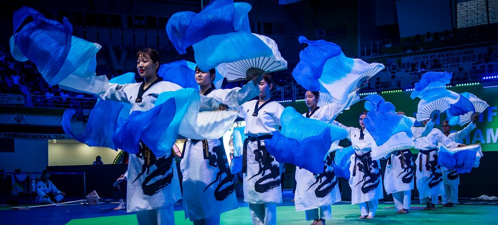 The Ceremony was awash with colour ©World Taekwondo