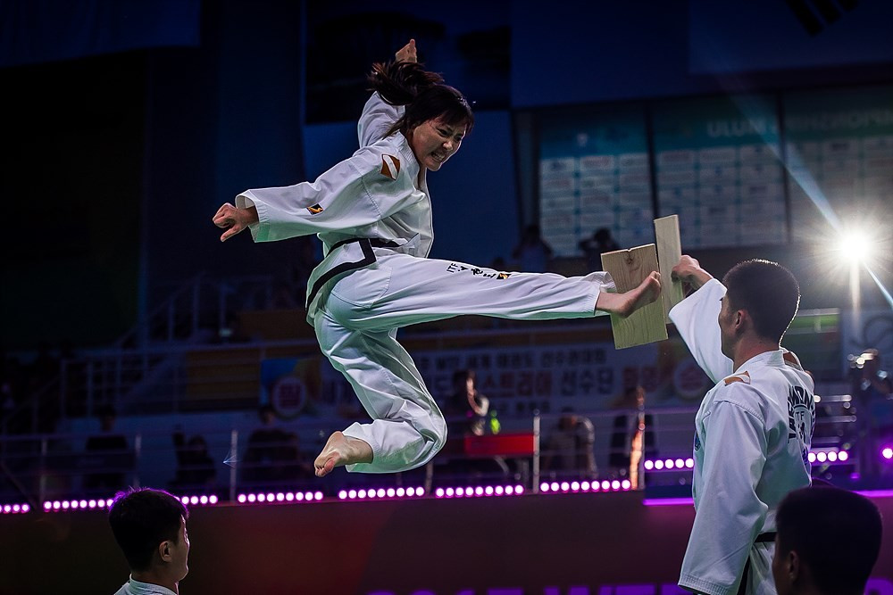 It featured a performance from the International Taekwondo Federation (ITF) Demonstration Team ©World Taekwondo