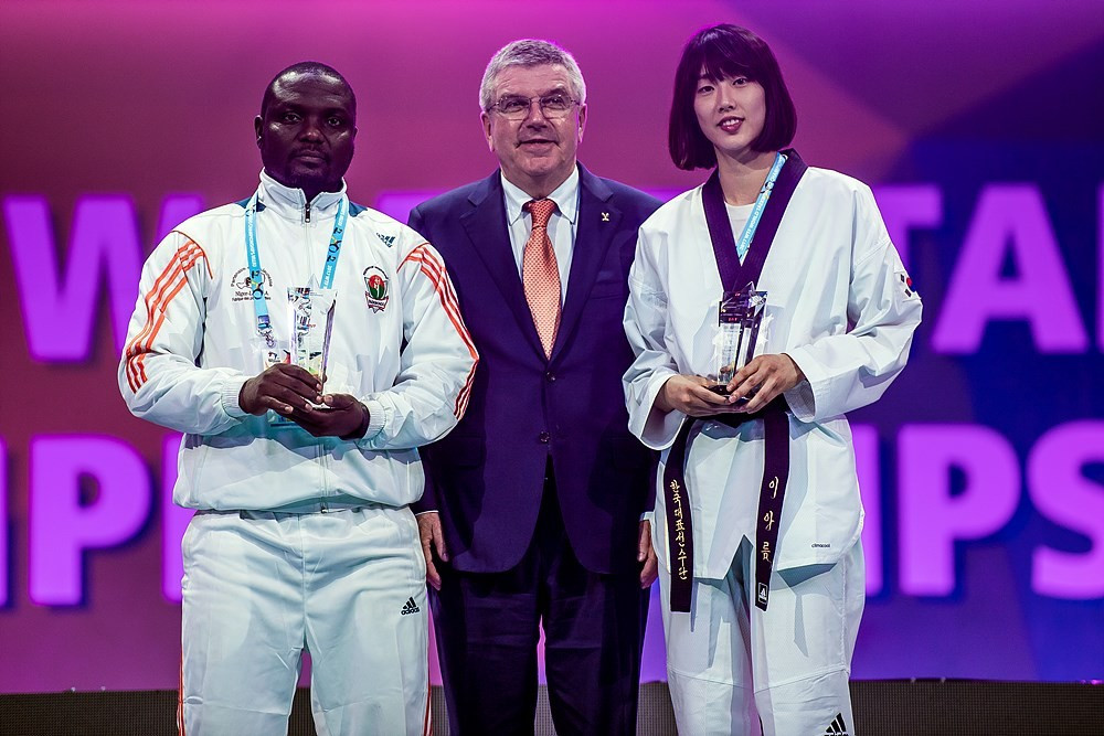 IOC President Thomas Bach hailed the success of the 2017 World Taekwondo Championships as the curtain came down on the event with the Closing Ceremony ©World Taekwondo