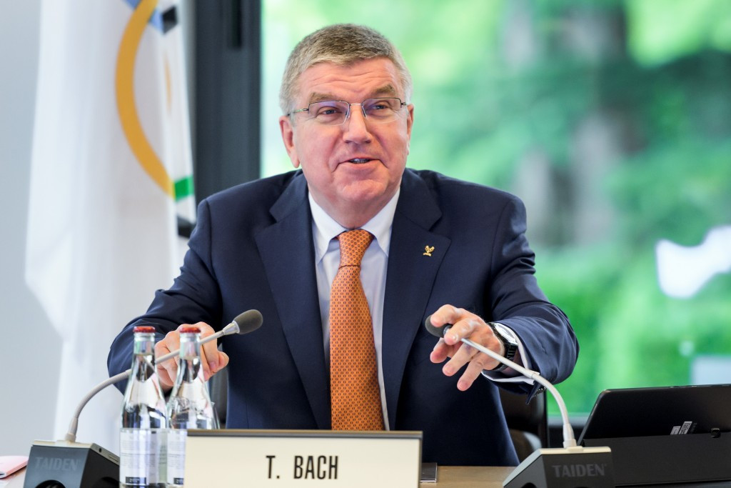 IOC President Thomas Bach has warned Russia could face sanctions for the alleged state-sponsored doping programme allegedly introduced for the 2014 Winter Olympic Games in Sochi ©Getty Images