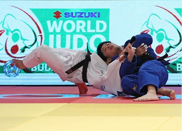 Japanese judokas star on opening day of Hohhot Grand Prix