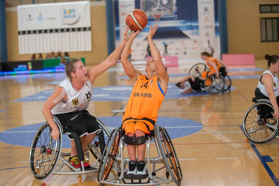The Netherlands claimed the women's title after defeating Germany 61-56 ©IWBF