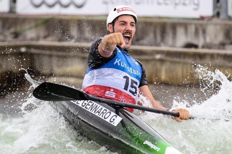 Italy's De Gennaro victorious at ICF Canoe Slalom World Cup
