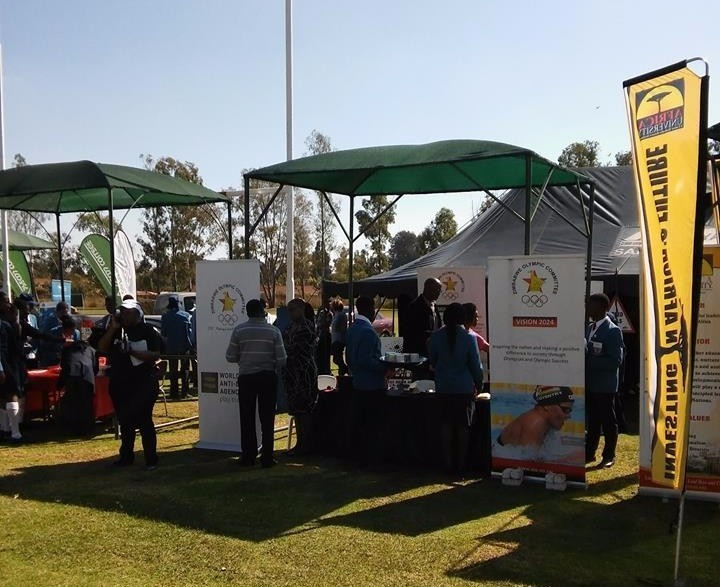 The Zimbabwe Olympic Committee has taken part in the largest school based careers convention in the country ©ZOC