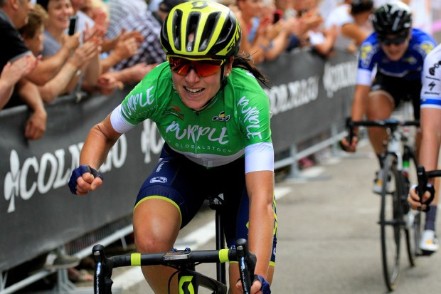 Annemiek van Vleuten wins the second stage of the women's Giro d'Italia ©GiroRosaCycling