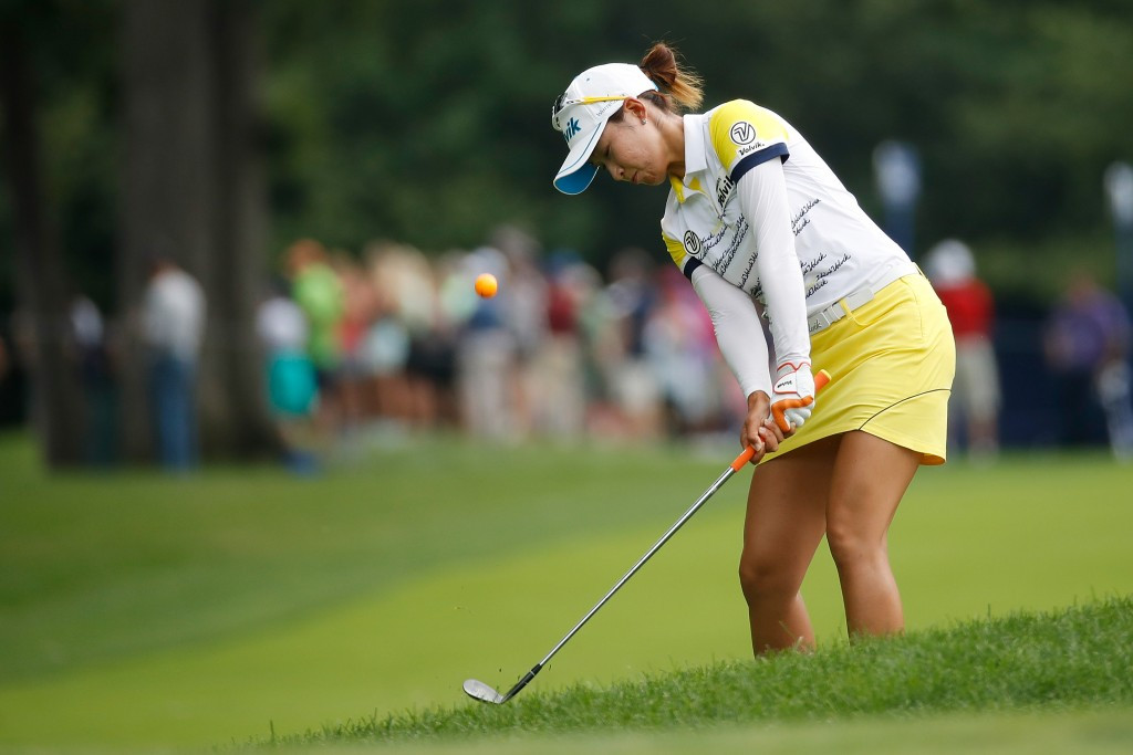 Chella Choi also has a share of the lead following the third round ©Getty Images