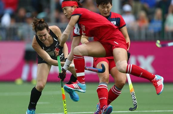 New Zealand earned bronze with a hard-earned 1-0 win over South Korea in Brussels ©FIH