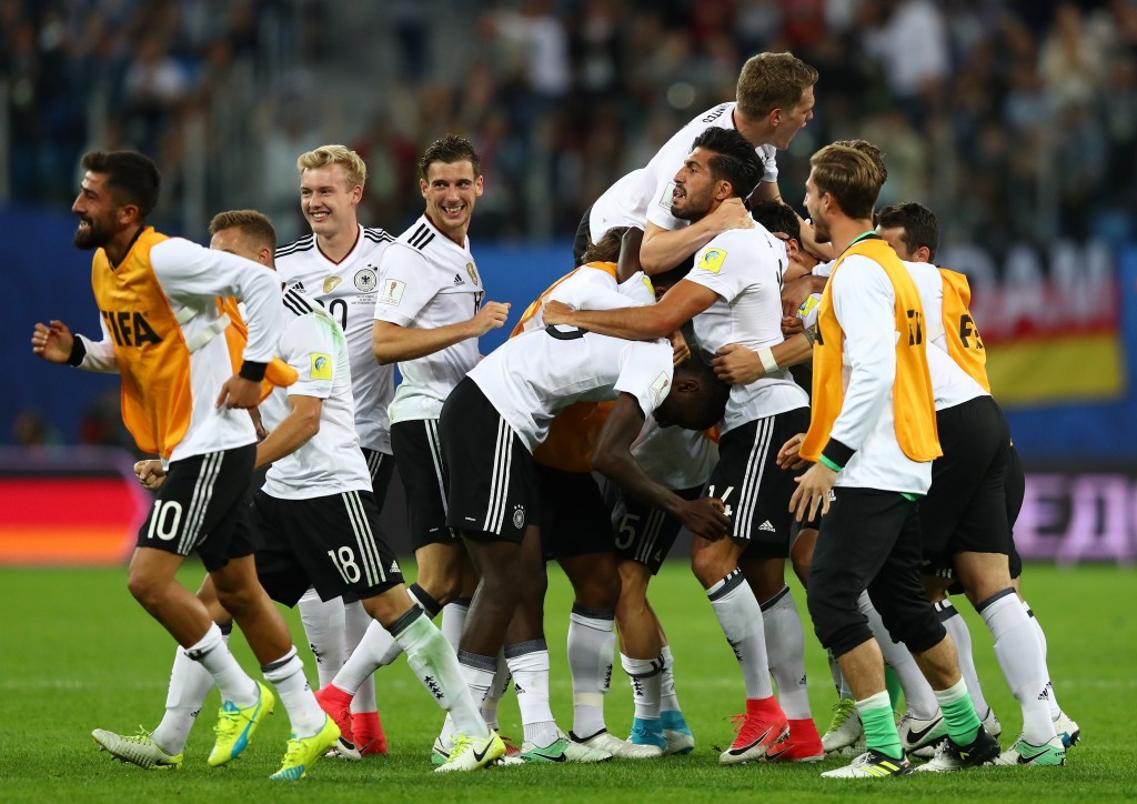 Germany have won the 2017 Confederations Cup ©Getty Images