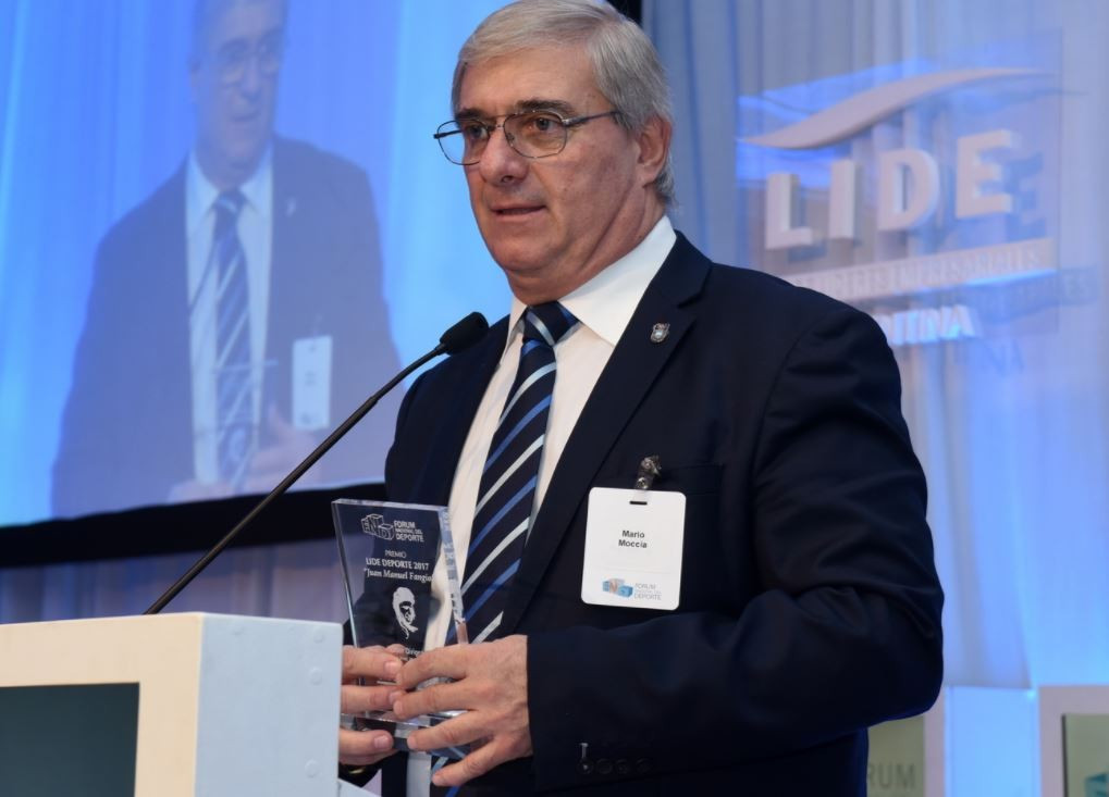 Leadership award given to Argentine Olympic Committee secretary general