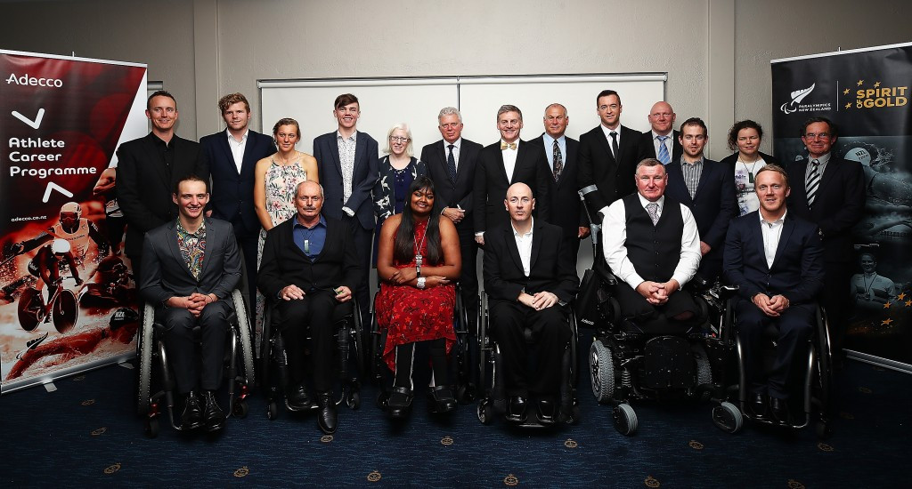 A number of New Zealand’s Paralympians attended the Prime Minister's Dinner in Auckland ©Getty Images