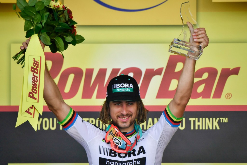 Peter Sagan won the third stage of the 2017 Tour de France today ©Getty Images