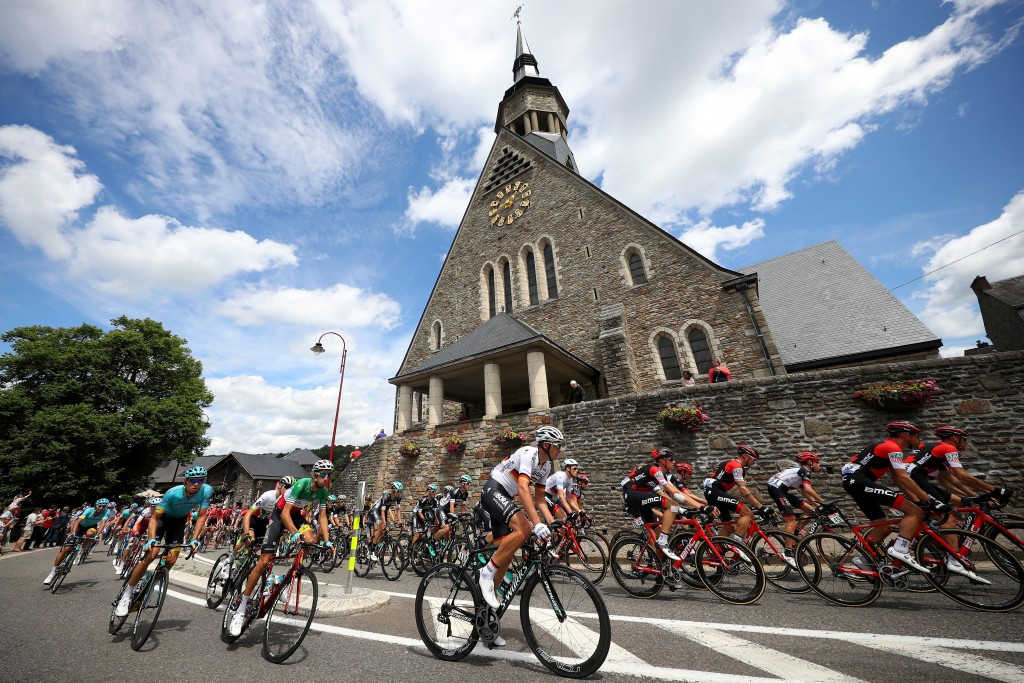 The cyclists travelled 212.5 kilometres from Verviers to the French town of Longwy today ©Getty Images