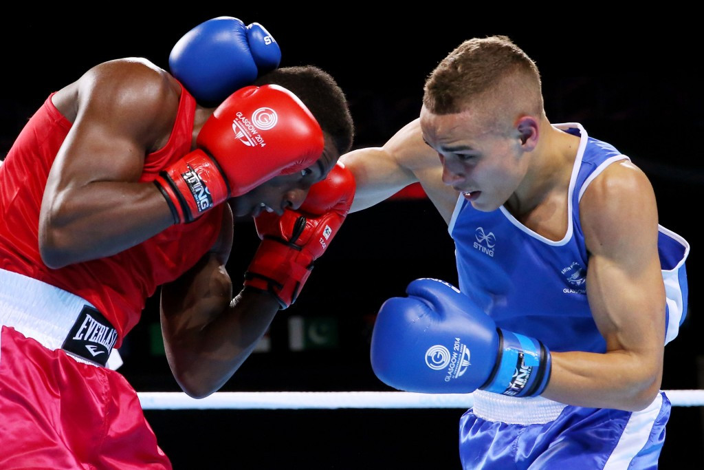Sting also supplied boxing equipment at the 2014 Commonwealth Games in Glasgow ©Getty Images