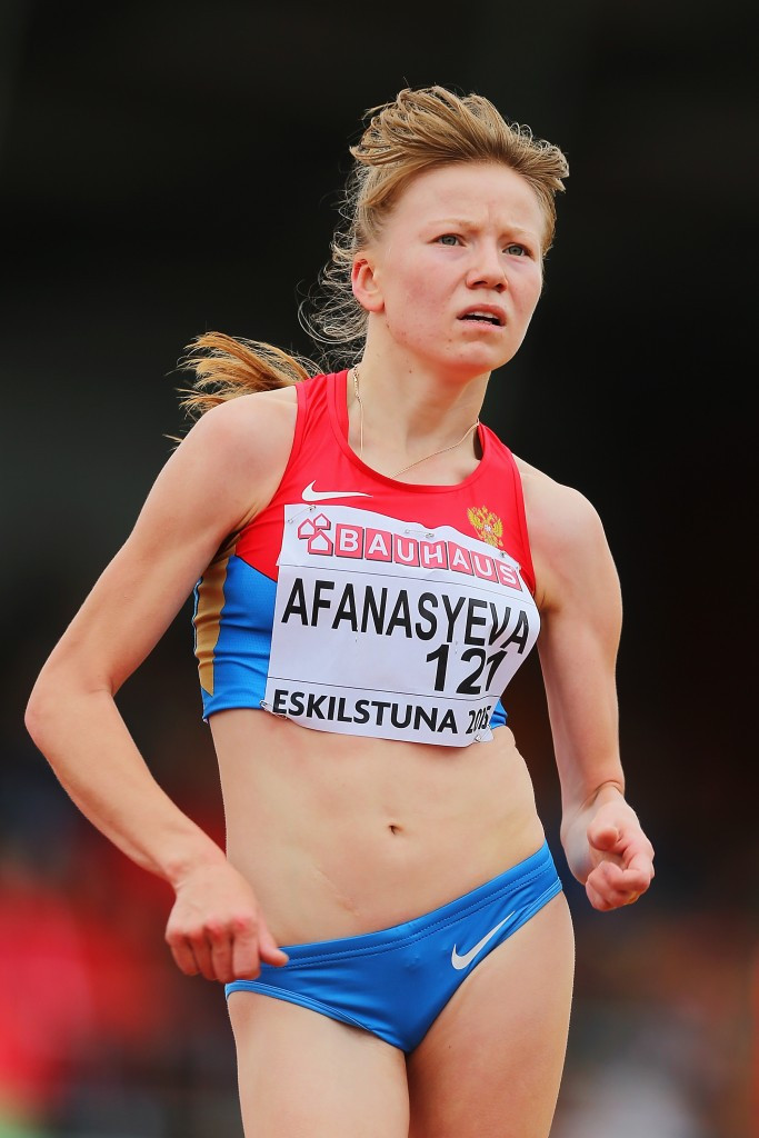 Klavdiia Afanaseva, pictured competing on the way to the gold medal at the 2015 European Junior Championships in Eskilstuna in Sweden, will be allowed to compete as a neutral athlete ©Getty Images