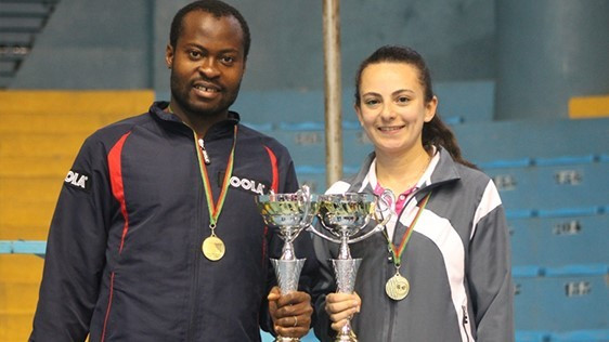 Nigeria’s Quadri Aruna and Egypt’s Dina Meshref have secured their places at this year’s ITTF World Cups after winning the respective men’s and women’s singles events at the African Cup ©ITTF