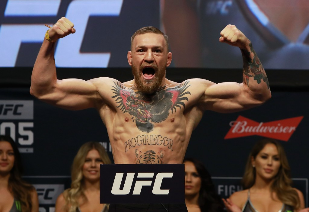 Conor McGregor will be facing Floyd Mayweather on August 26 in the boxing ring ©Getty Images