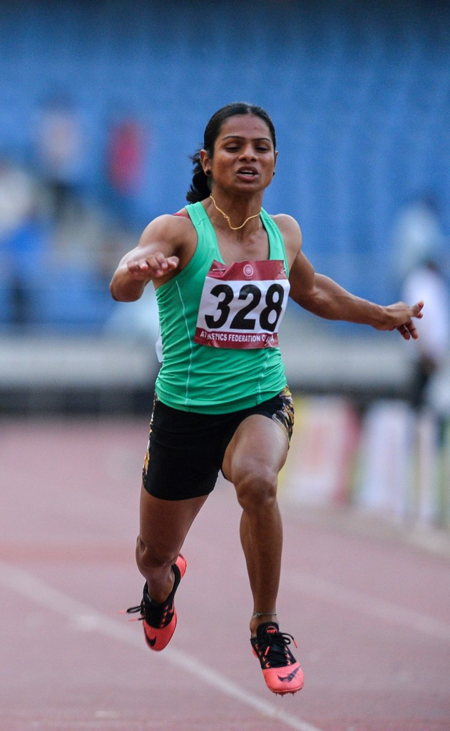 Indian sprinter Dutee Chand's successful appeal to CAS over her ineligibility to compete as a female under IAAF rules meant the international governing body was obliged to back its ruling up with further scientific evidence ©Getty Images