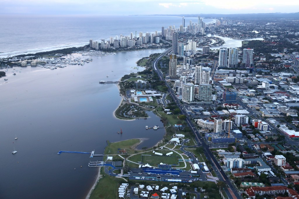 Competition will take place at the Southport Broadwater Parklands venue also due to be used for the Commonwealth Games ©Getty Images