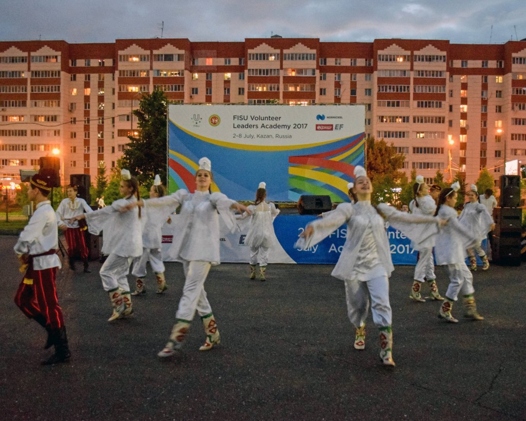 Participants embrace local culture at FISU Volunteer Leaders Academy in Kazan