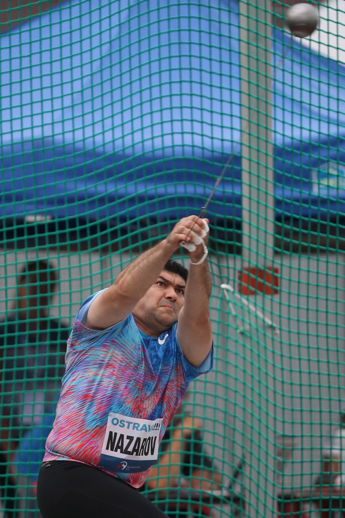 Olympic hammer throw champion Dilshod Nazarov of Tajikistan will be looking to make his mark on the event ©Getty Images