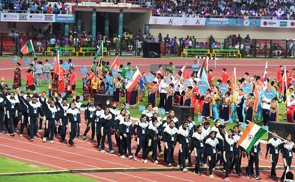 Coe attends Opening Ceremony of Asian Athletics Championships in Bhubaneswar