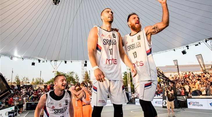 Serbia will be hoping to win their first men's FIBA 3x3 Europe Cup title ©FIBA