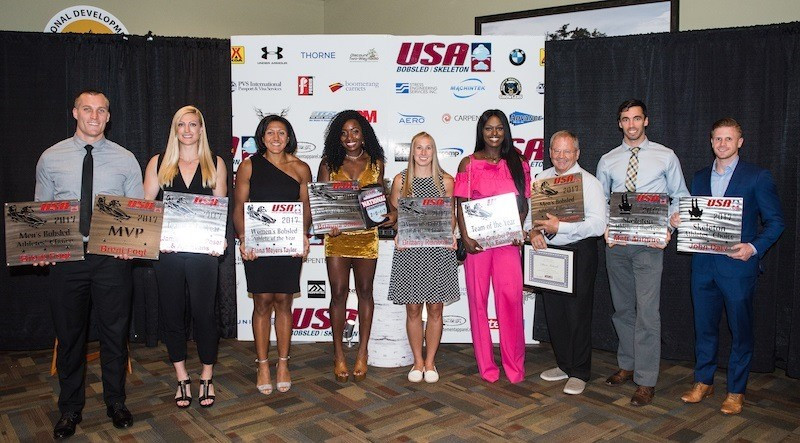Nine USA Bobsled and Skeleton athletes earn awards at annual ceremony