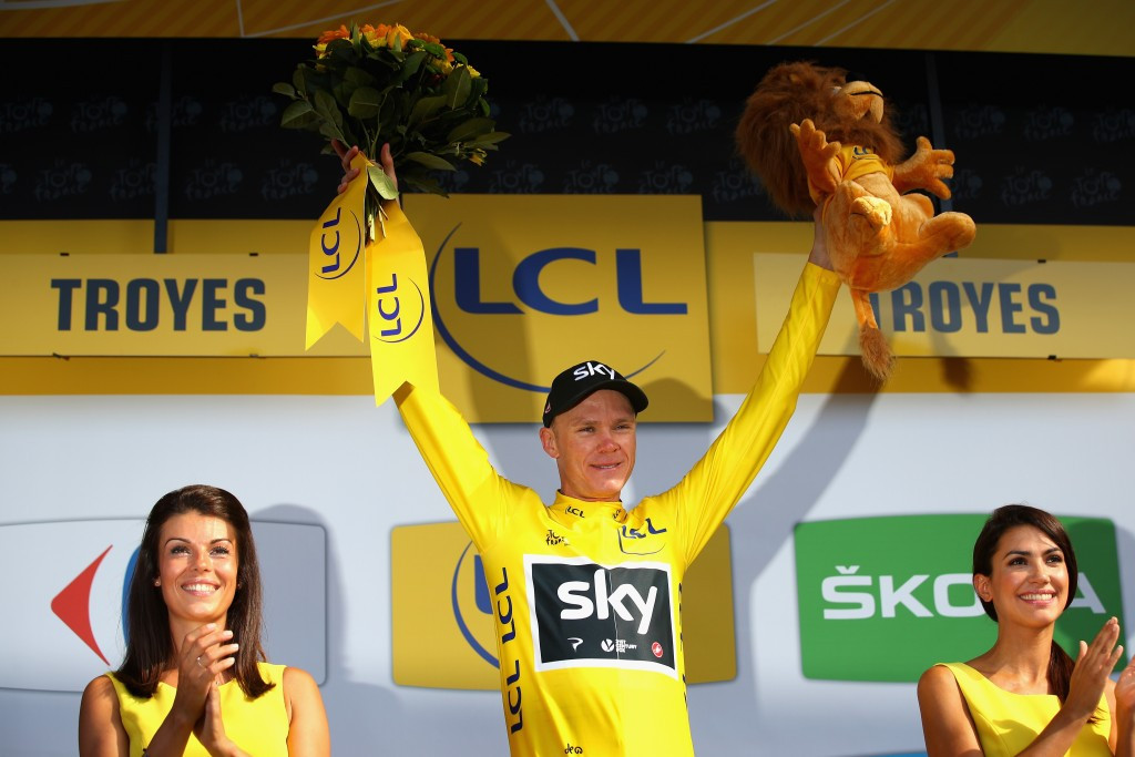 Chris Froome remains in the overall race lead after a straightforward day ©Getty Images