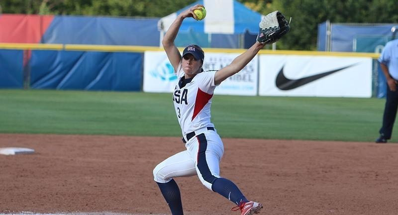 The United States beat Canada in their sole encounter today ©USA Softball