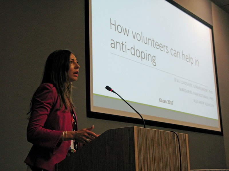 WADA experts lead lectures at FISU Volunteer Leaders Academy