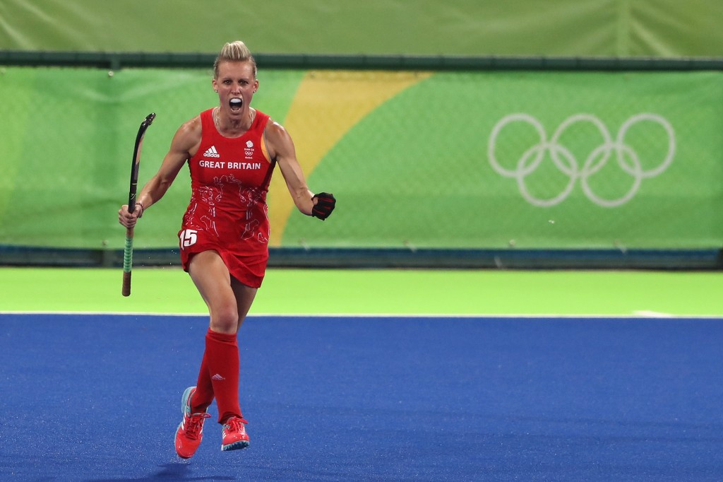 England's women's team includes a number of players from the Great Britain side that won Olympic gold at Rio 2016, including Alex Danson ©Getty Images