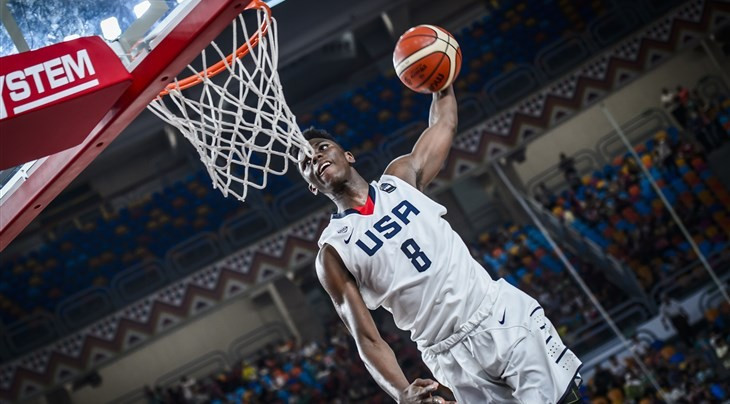 Defending champions United States advanced through to the semi-finals of the FIBA Under-19 World Cup after beating Germany at the Cairo Stadium in Egypt’s capital ©FIBA