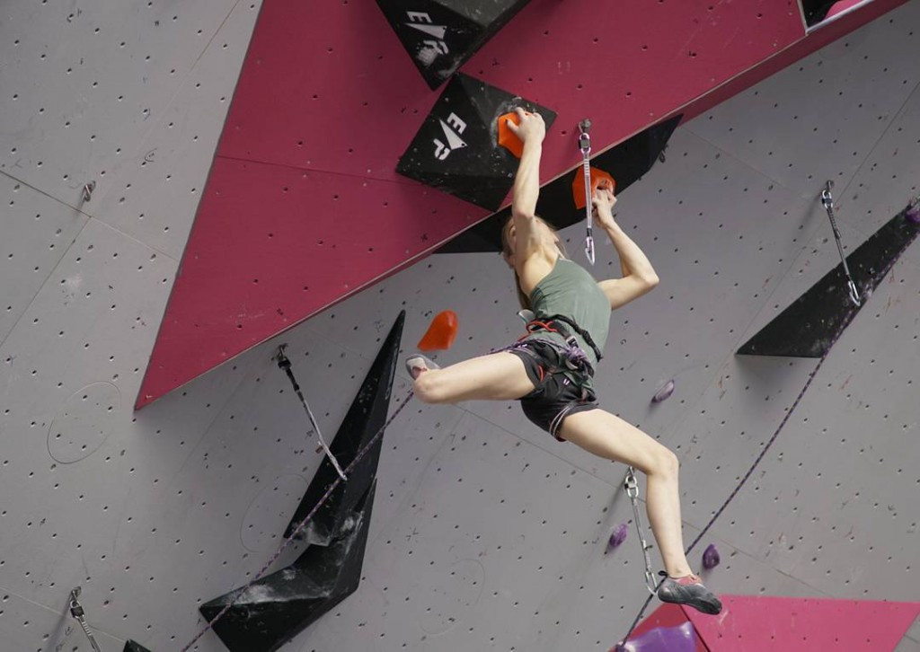 Lead qualification also took place in Villars today ©IFSC