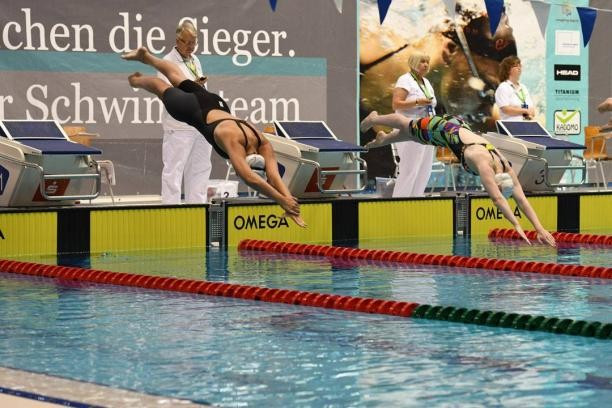 Action continued at the World Para Swimming World Series in Berlin today ©IPC