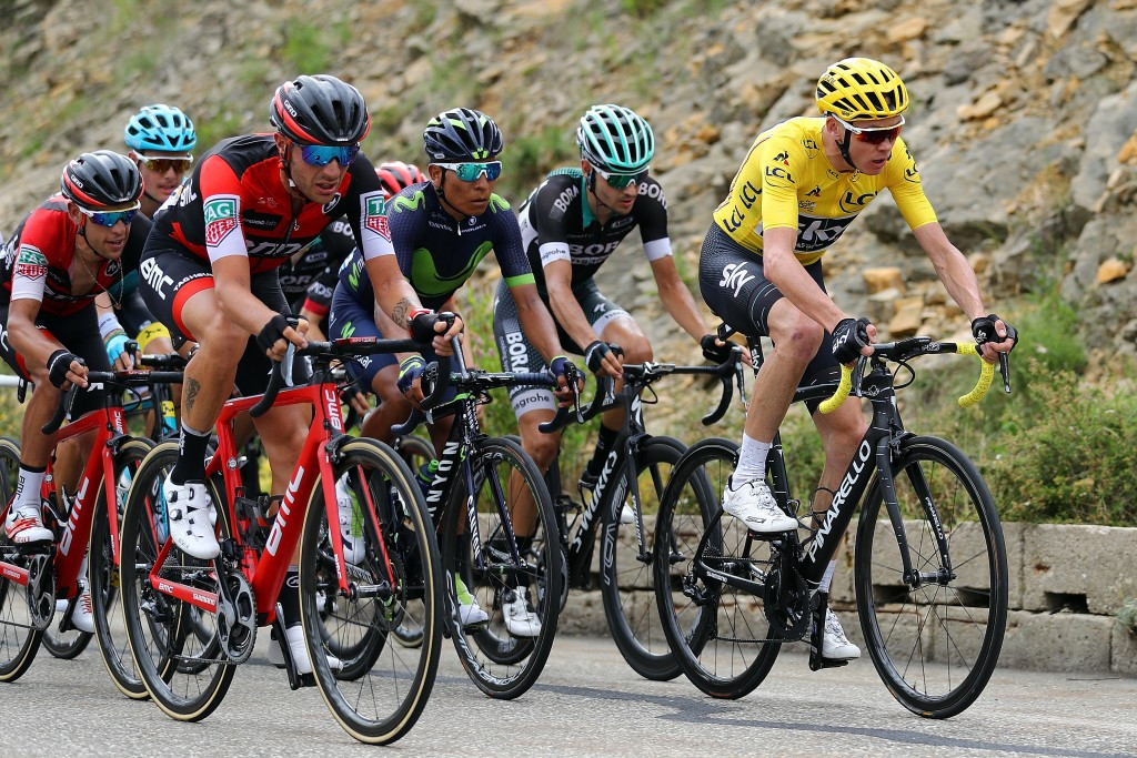 Chris Froome retained the yellow jersey and leads team-mate Geraint Thomas by 12 seconds ©Getty Images