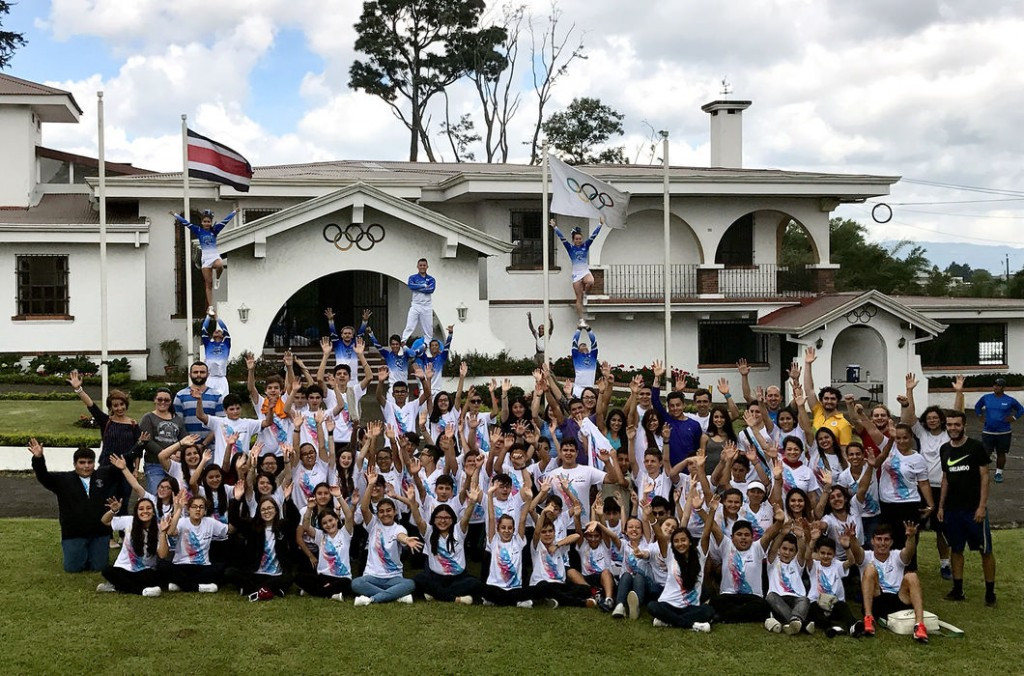 Olympic Day celebrations were held in Costa Rica ©COCR