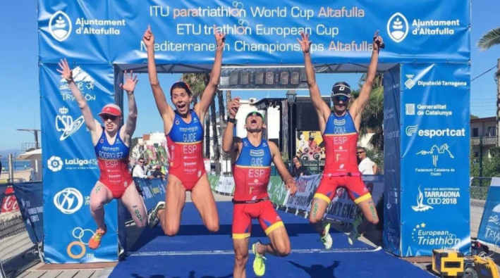 Spain dominated the second ITU Para-triathlon World Cup of the season in Altafulla ©ITU