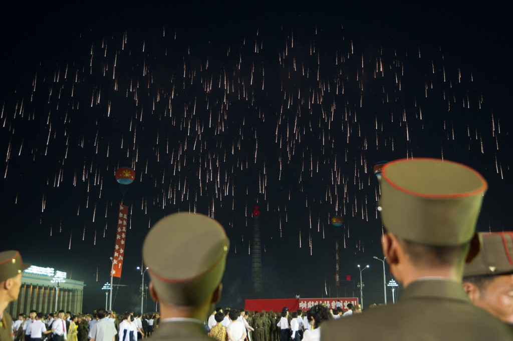 Pyongyang celebrated the launch of an intercontinental ballistic missile this week ©Getty Images
