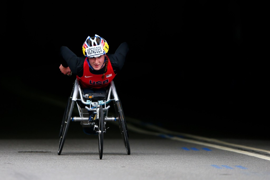 Wheelchair racing superstar Tatyana McFadden will be among those supporting the event ©Getty Images