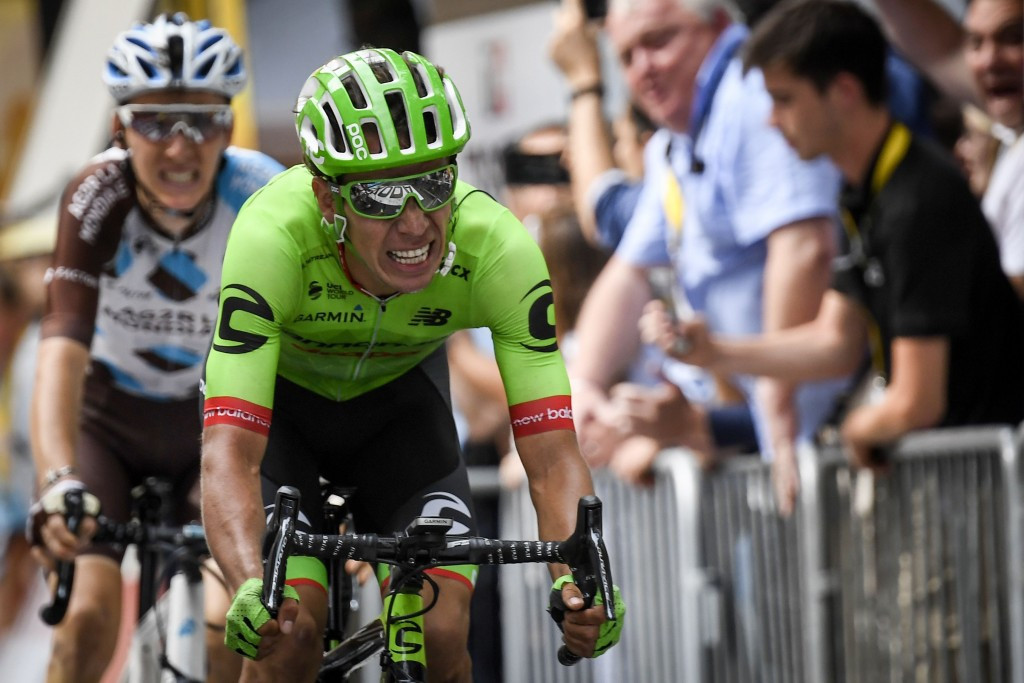 Rigoberto Urán of Colombia claimed his first Tour de France victory in a dramatic ninth stage ©Getty Images
