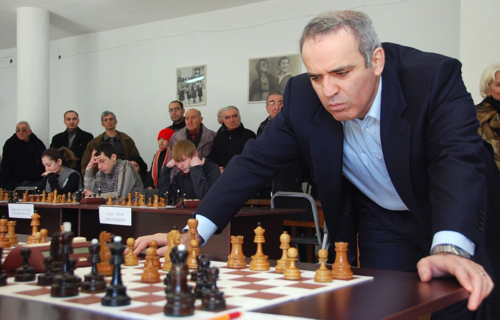 Russian grandmaster Garry Kasparov is planning to resume his chess career after more than 10 years away ©Getty Images