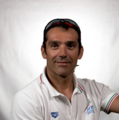 Italy's Giovanni Achenza won the men’s PTWC event at the International Triathlon Union Para-triathlon World Cup in Iseo ©ITU