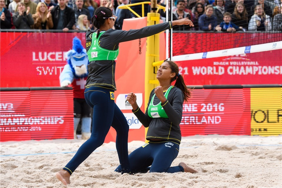 Brazilians eye title defence at FIVB Under-21 Beach World Championships