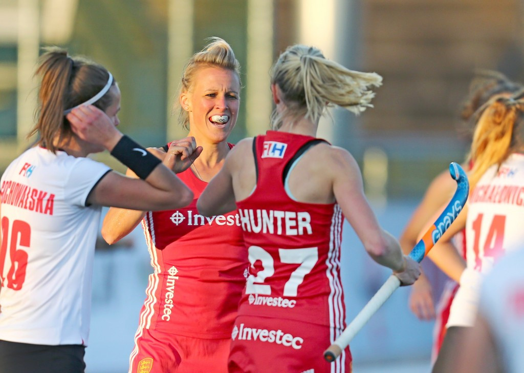 England opened their campaign with a 3-0 win over Poland ©England Hockey