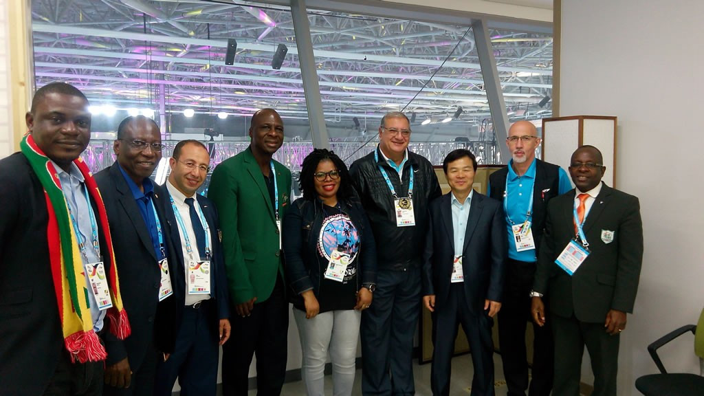 The meeting took place at the recent World Championships in Muju ©WTF