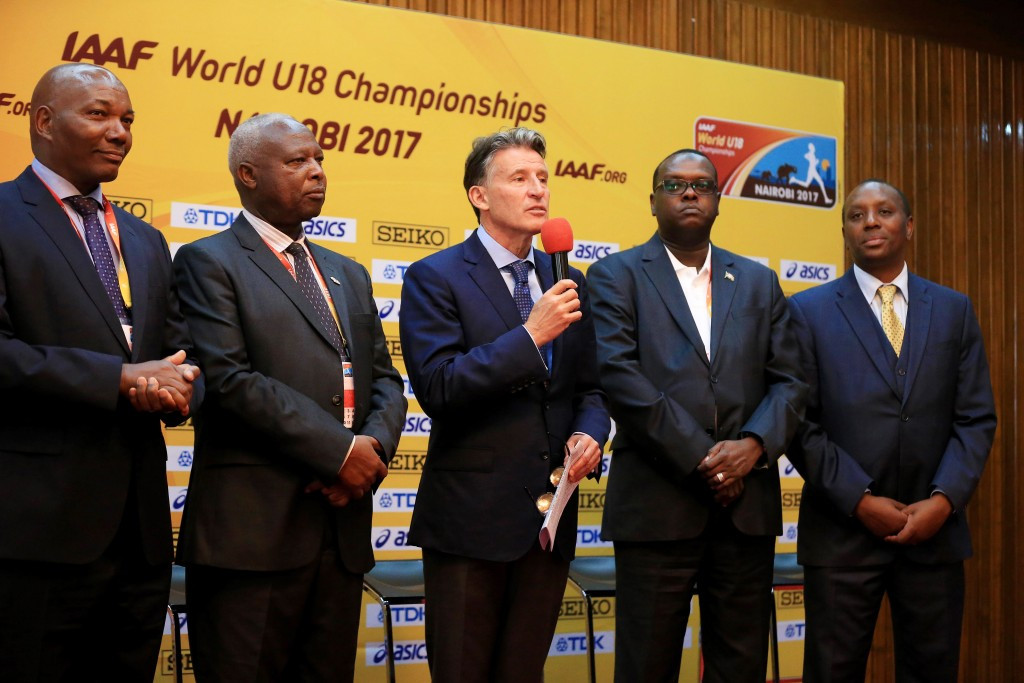 Kenyan Sports Minister Hasan Wario thanked IAAF President Sebastian Coe for his confidence ©Getty Images