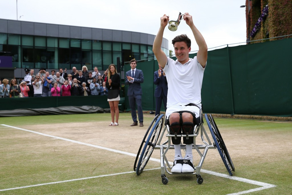 Gordon Reid is aiming to defend two titles at Wimbledon ©Getty Images