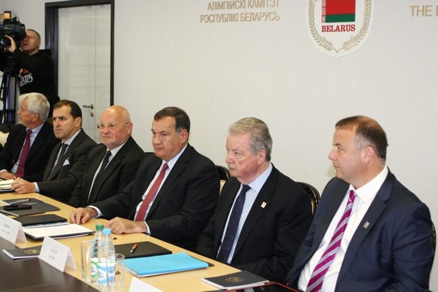The Coordination Commission visited Minsk in May ©HOC