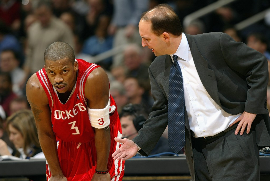 Jeff Van Gundy coached the Houston Rockets from 2003 to 2007 ©Getty Images